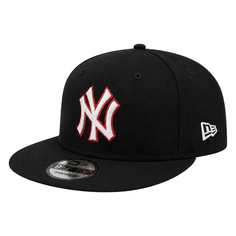 New York Yankees Black 75th World Series Patch New Era 9FIFTY Snapback Hat