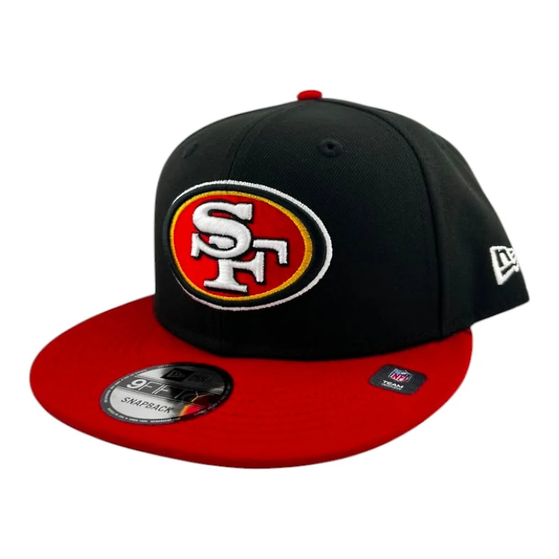 San Francisco 49ers Black and Red GameDay New Era 9FIFTY Snapback Hat