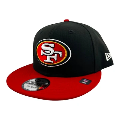 San Francisco 49ers Black and Red GameDay New Era 9FIFTY Snapback Hat