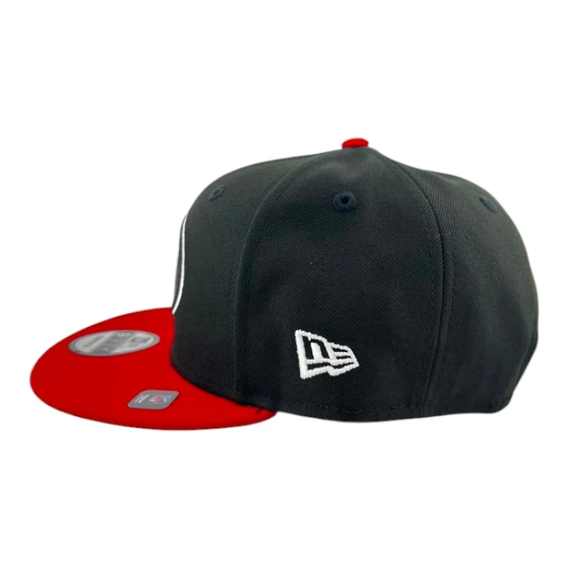 San Francisco 49ers Black and Red GameDay New Era 9FIFTY Snapback Hat