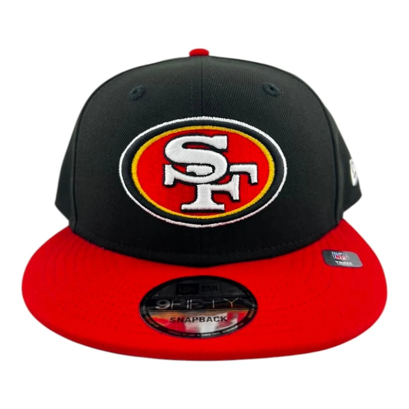 San Francisco 49ers Black and Red GameDay New Era 9FIFTY Snapback Hat