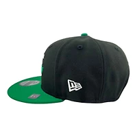 Philadelphia Eagles Black and Kelly Green GameDay New Era 9FIFTY Snapback Hat