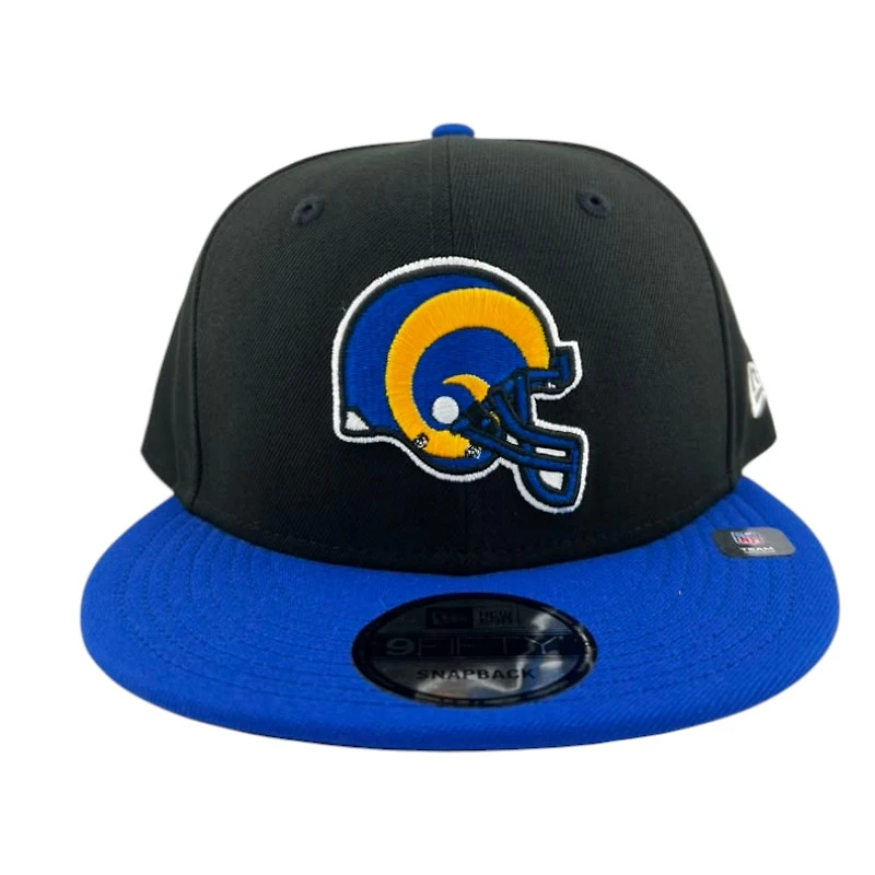 Los Angeles Rams Black and Royal Blue GameDay New Era 9FIFTY Snapback Hat