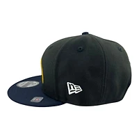 Los Angeles Chargers Black and Navy GameDay New Era 9FIFTY Snapback Hat