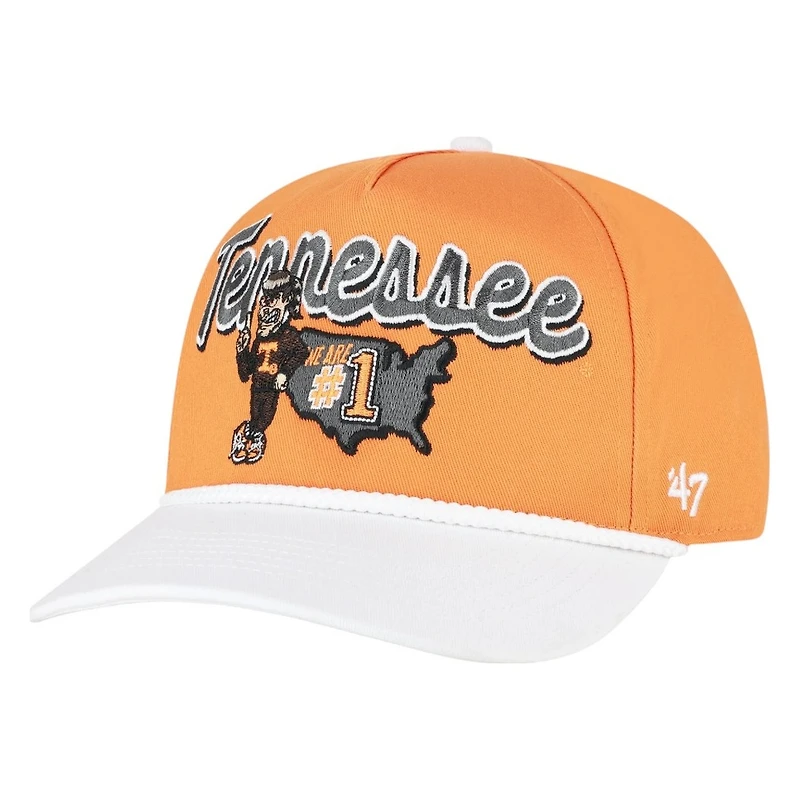 Tennessee Volunteers Orange Mascot Mania '47 Hitch Snapback Hat