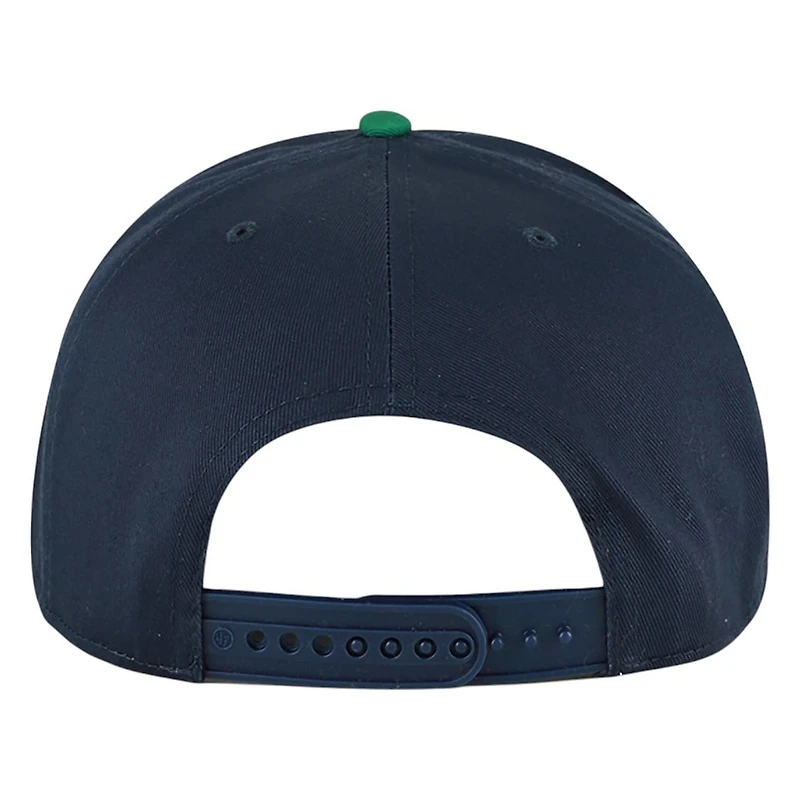 Notre Dame Fighting Irish Navy Mascot Mania '47 Hitch Snapback Hat