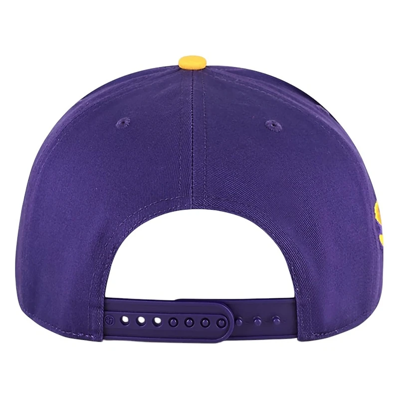 LSU Tigers Purple Mascot Mania '47 Hitch Snapback Hat