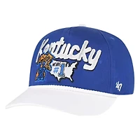 Kentucky Wildcats Royal Blue Mascot Mania '47 Hitch Snapback Hat