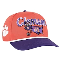 Clemson Tigers Orange Mascot Mania '47 Hitch Snapback Hat