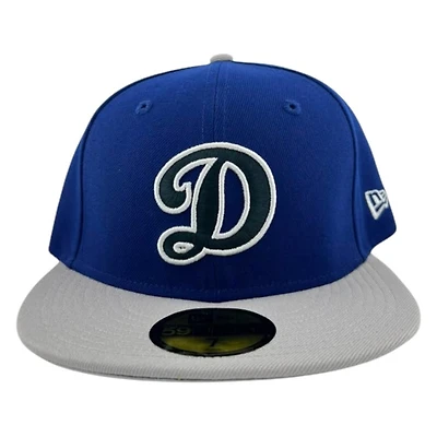 Los Angeles Dodgers Royal Blue and Gray Road Alternate New Era 59FIFTY Fitted Hat