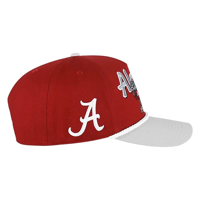 Alabama Crimson Tide Crimson Mascot Mania '47 Hitch Snapback Hat