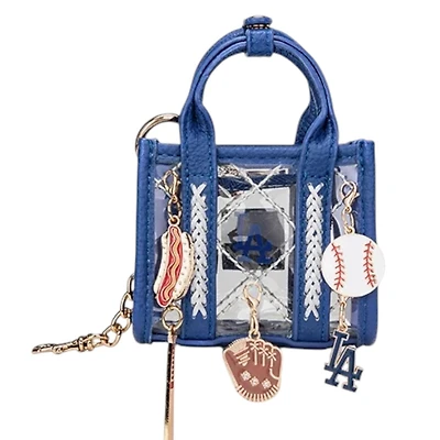 Los Angeles Dodgers Blue Stitch Fastball Clear Mini Tote