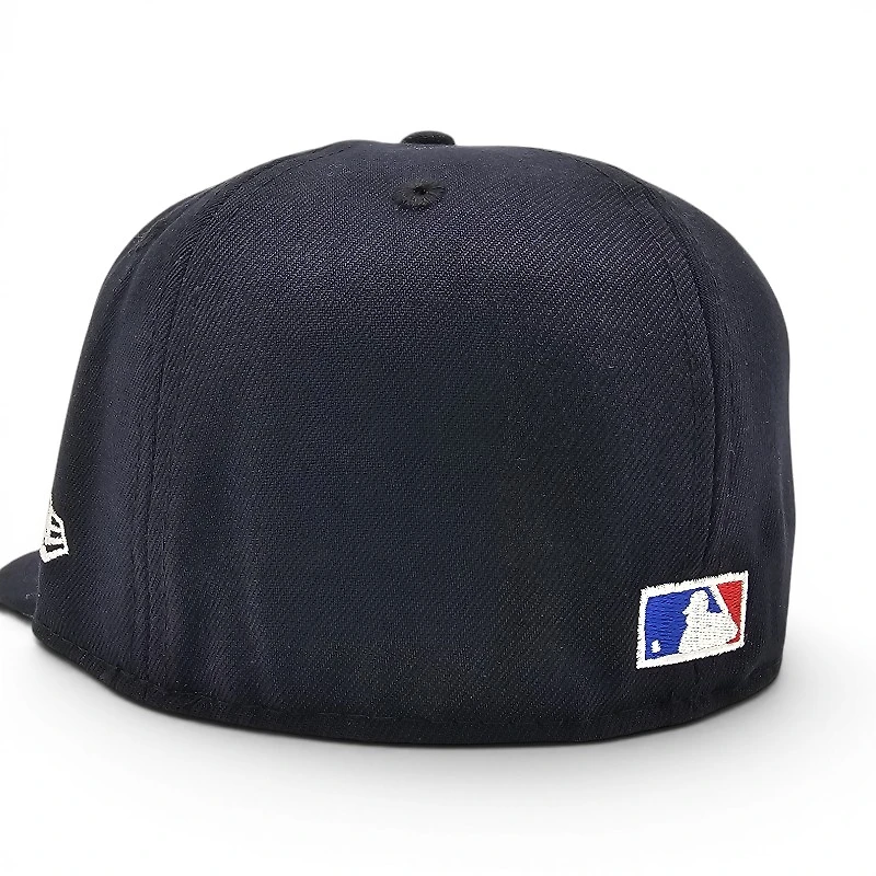 Detroit Tigers Navy Leon the Lab Stadium Patch Green UV New Era 59FIFTY Fitted Hat