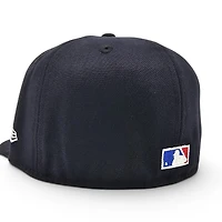Detroit Tigers Navy Leon the Lab Stadium Patch Green UV New Era 59FIFTY Fitted Hat