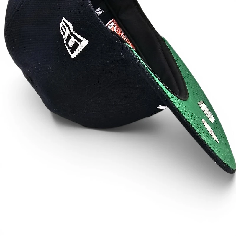 Detroit Tigers Navy Leon the Lab Stadium Patch Green UV New Era 59FIFTY Fitted Hat