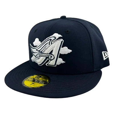 Los Angeles Angels Navy Cloud Collection New Era 59FIFTY Fitted Hat