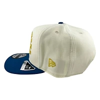 Los Angeles Dodgers Chrome and Blue Arch Summer of Chrome New Era 9FIFTY A-Frame Hat