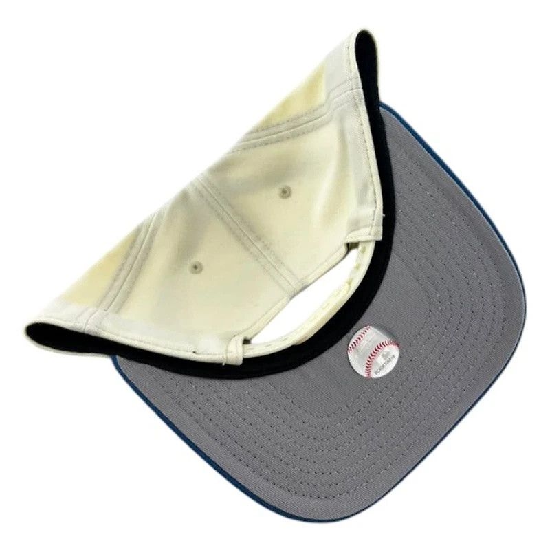 Los Angeles Dodgers Chrome and Blue Arch Summer of Chrome New Era 9FIFTY A-Frame Hat