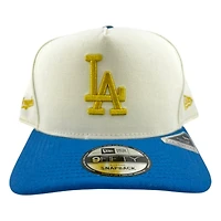 Los Angeles Dodgers Chrome and Blue Summer of Chrome New Era 9FIFTY A-Frame Hat