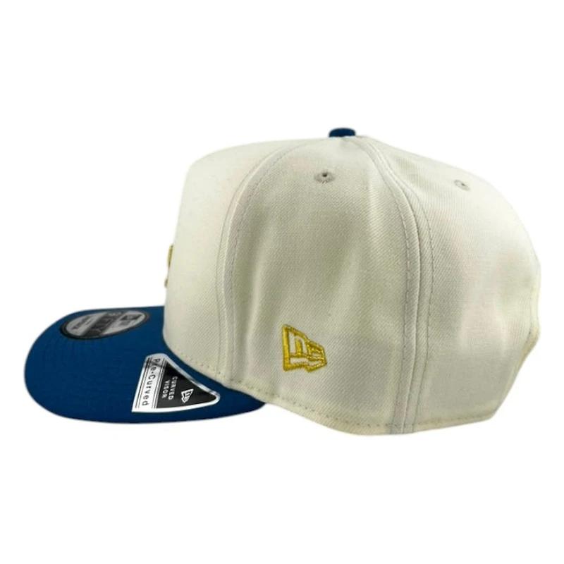 Los Angeles Dodgers Chrome and Blue Summer of Chrome New Era 9FIFTY A-Frame Hat