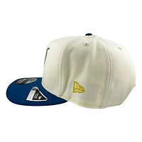 Los Angeles Dodgers Chrome and Blue City Connect Summer of Chrome New Era 9FIFTY A-Frame Hat
