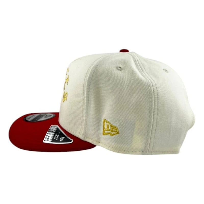 Los Angeles Angels Chrome and Red Arch Summer of Chrome New Era 9FIFTY A-Frame Hat