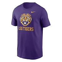 LSU Tigers Purple Campus Primetime Logo Back to School Nike T-Shirt