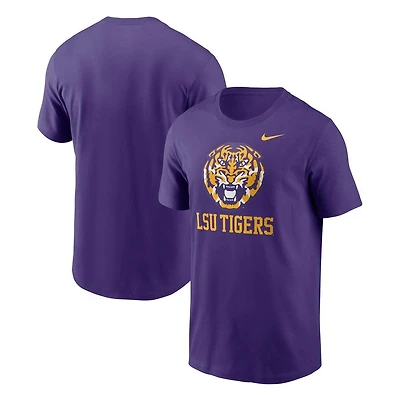 LSU Tigers Purple Campus Primetime Logo Back to School Nike T-Shirt