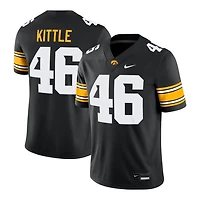 Iowa Hawkeyes George Kittle Black NCAA Nike Game Jersey
