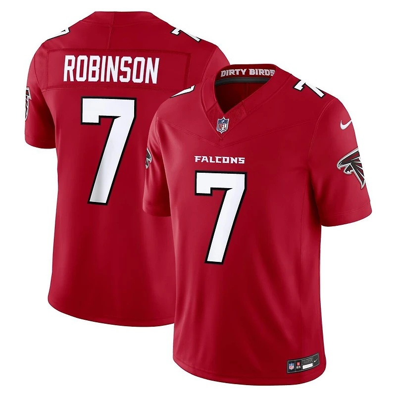 Atlanta Falcons Bijan Robinson Red Nike Vapor F.U.S.E Stitched Limited Jersey
