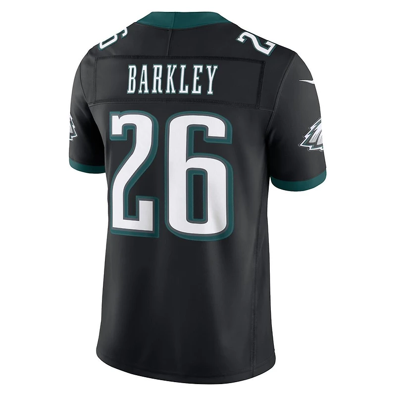 Philadelphia Eagles Saquon Barkley Black Nike Vapor F.U.S.E Stitched Limited Jersey