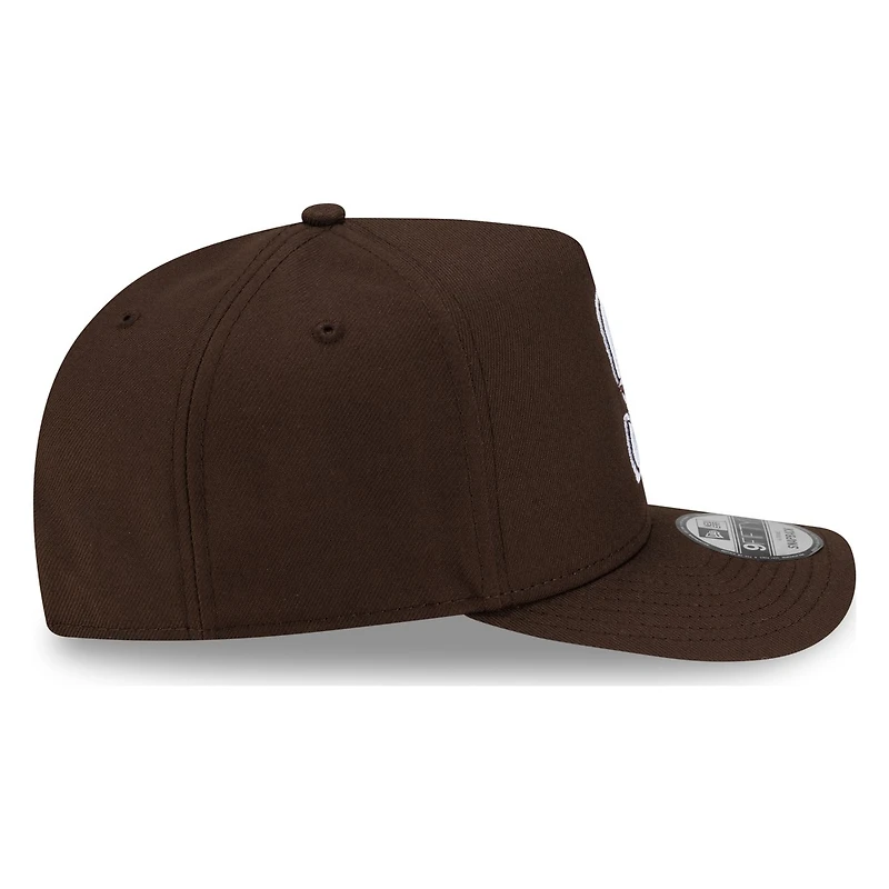 Seattle Mariners Walnut Brown New Era 9FIFTY A-Frame Snapback Hat