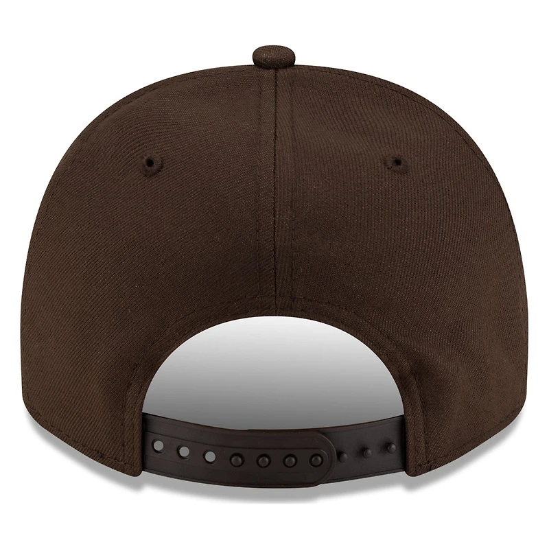 Seattle Mariners Walnut Brown New Era 9FIFTY A-Frame Snapback Hat