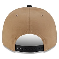 Seattle Mariners Khaki and Black New Era 9FIFTY A-Frame Snapback Hat