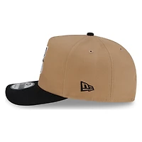 Seattle Mariners Khaki and Black New Era 9FIFTY A-Frame Snapback Hat