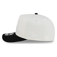 Seattle Mariners Chrome and Black New Era 9FIFTY A-Frame Snapback Hat