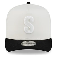 Seattle Mariners Chrome and Black New Era 9FIFTY A-Frame Snapback Hat