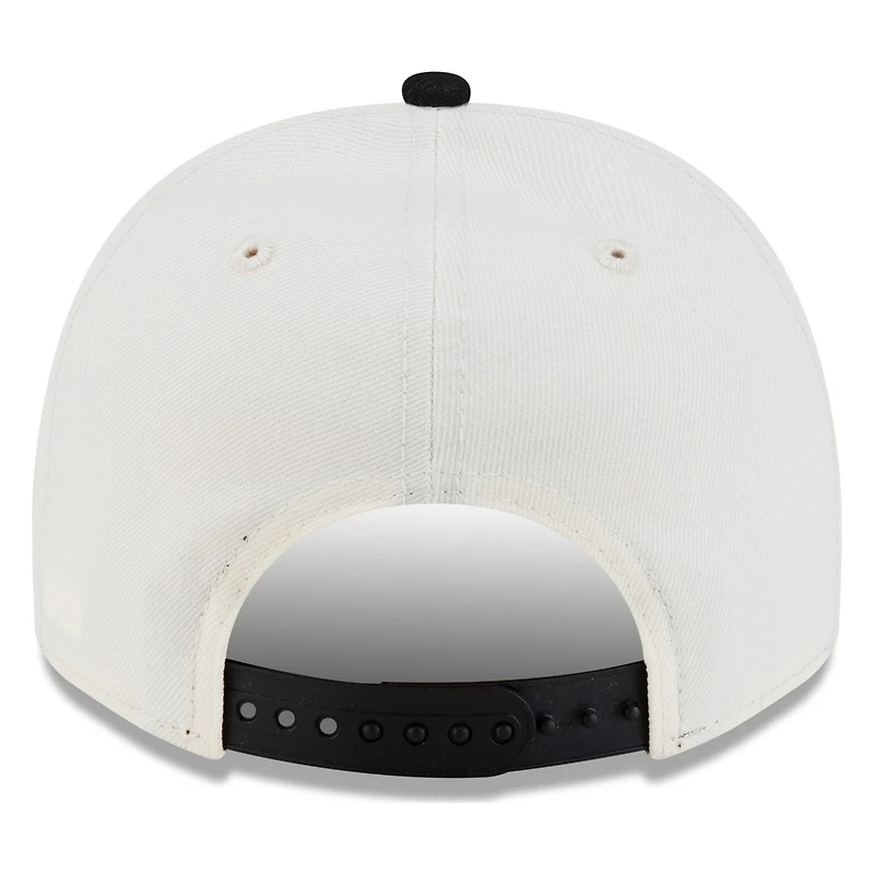 Seattle Mariners Chrome and Black New Era 9FIFTY A-Frame Snapback Hat