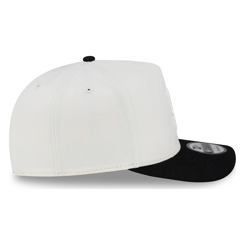 Seattle Mariners Chrome and Black New Era 9FIFTY A-Frame Snapback Hat