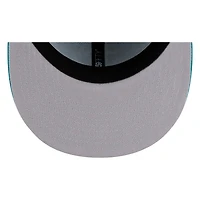 Seattle Mariners Teal Tonal M's Logo New Era 59FIFTY Fitted Hat