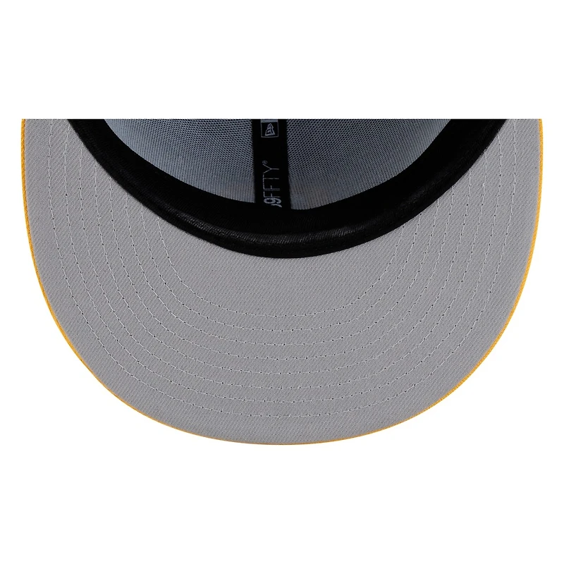 Seattle Mariners Royal and Yellow Trident Logo New Era 59FIFTY Fitted Hat