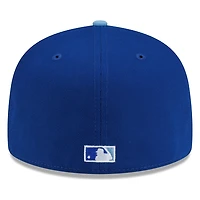 Seattle Mariners Royal and Light Blue M's Logo New Era 59FIFTY Fitted Hat