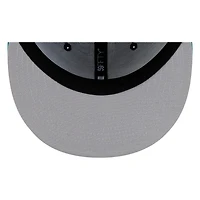 Seattle Mariners Navy and Teal Compass Logo New Era 59FIFTY Fitted Hat