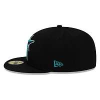 Seattle Mariners Navy Compass Logo New Era 59FIFTY Fitted Hat