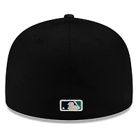 Seattle Mariners Navy Compass Logo New Era 59FIFTY Fitted Hat