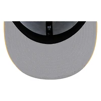 Seattle Mariners Blue and Gold Compass Logo New Era 59FIFTY Fitted Hat