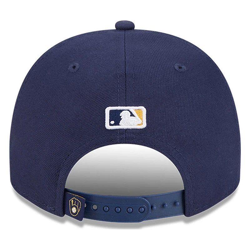 Milwaukee Brewers Cartoon New Era 9FIFTY A-Frame Snapback Hat