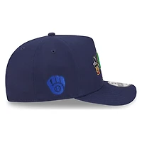 Milwaukee Brewers Cartoon New Era 9FIFTY A-Frame Snapback Hat