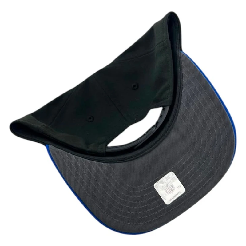 Los Angeles Rams Black and Royal Blue GameDay Graphite UV New Era 9FIFTY A-Frame Snapback