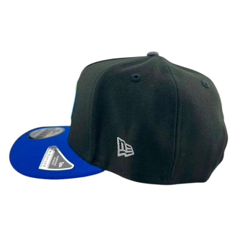 Los Angeles Rams Black and Royal Blue GameDay Graphite UV New Era 9FIFTY A-Frame Snapback